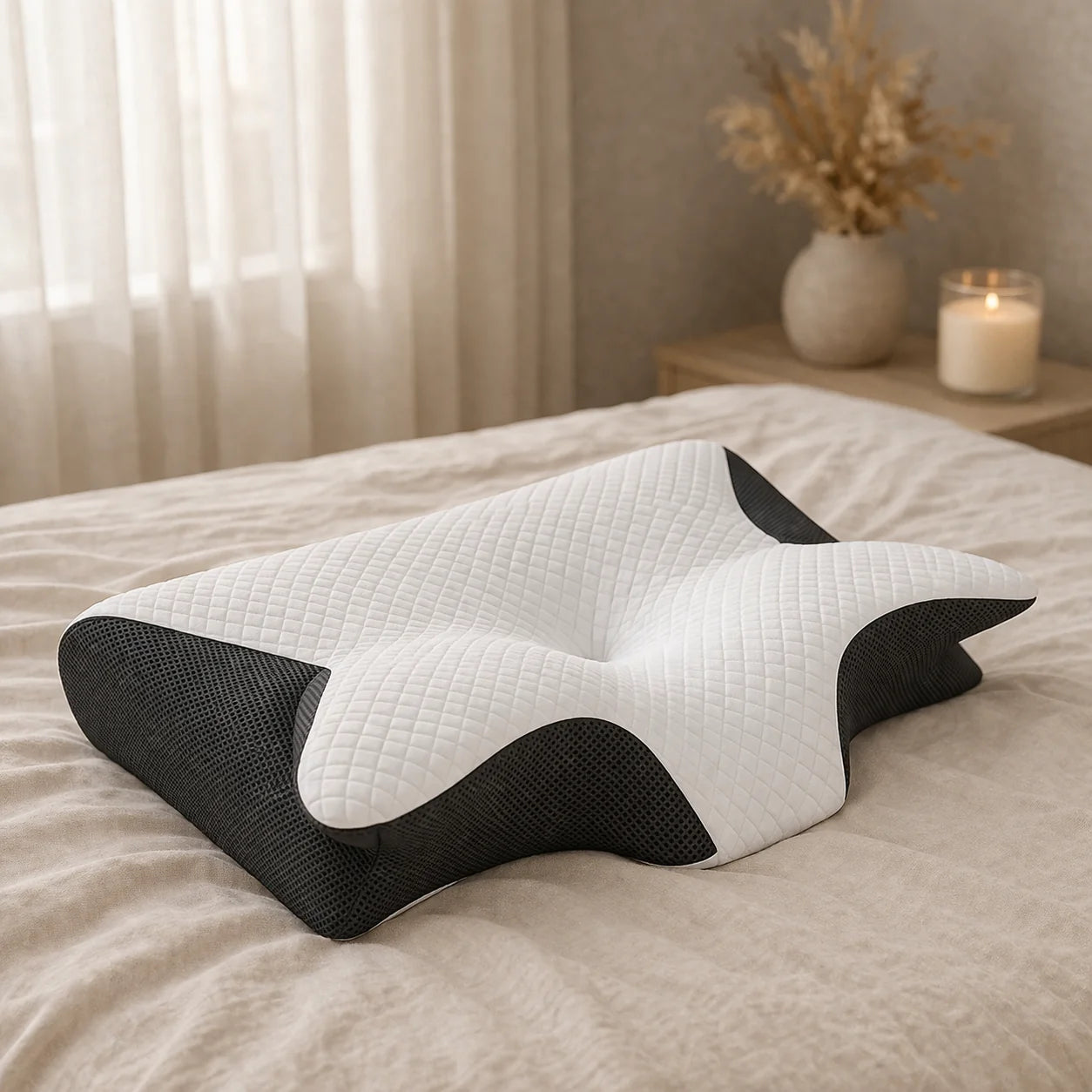 OREOLUX oreiller ergonomique cervicales - soulagement douleurs cervicales